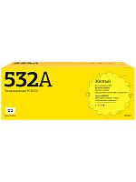 TC-H532 Картридж T2 для HP Color LaserJet CP2025/CM2320n/Canon 718Y (2800 стр.) Желтый, с чипом