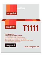 T0811/T1111 Картридж EasyPrint IE-T1111 для Epson Stylus Photo R390/RX690, черный, с чипом