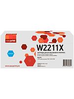 W2211X Картридж EasyPrint LH-W2211X_NC для HP CLJ Pro M255/M282/M283 (2450 стр.) голубой, БЕЗ ЧИПА