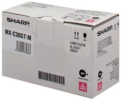 Тонер-картридж пурпурный Sharp MXC300/MXC30* (6k)