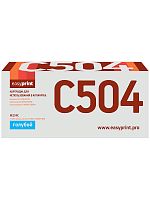 CLT-504C Картридж EasyPrint LS-C504 для Samsung CLP-415/CLX-4195/Xpress C1810W (1800 стр.) голубой, с чипом