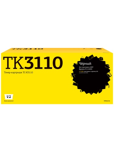 TC-K3110 Тонер-картридж T2 для Kyocera FS-4100DN/4300DN (15500 стр.) с чипом