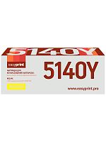 Тонер-картридж EasyPrint LK-5140Y для Kyocera ECOSYS M6030cdn/M6530cdn/P6130cdn (5000 стр.) желтый, с чипом