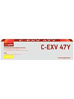 Лазерный картридж EasyPrint LC-EXV47Y для Canon iR ADVANCE C250/255/350/351/355 (21500 стр.) желтый