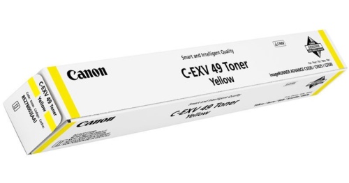 Тонер-картридж Canon C-EXV49Y желтый