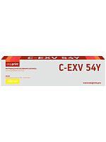 Лазерный картридж EasyPrint LC-EXV54Y для Canon iR C3025i/C3125i (8500 стр.) желтый