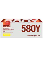 Тонер-картридж EasyPrint LK-580Y для Kyocera FS-C5150DN/ECOSYS P6021 (2800 стр.) желтый, с чипом