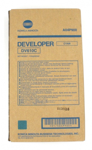 Девелопер DV-610C синий (A04P900) Konica Minolta